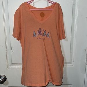 Coral Life is Good T-Shirt
